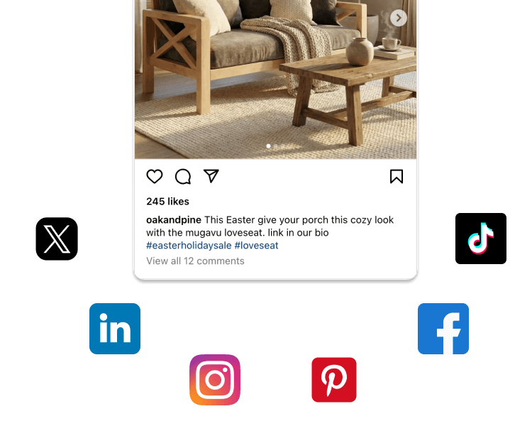 Publish to all your marketing channels preview
